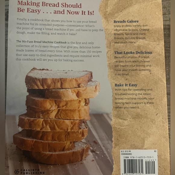 Bread Machine Cookbook - Picture 2 of 2